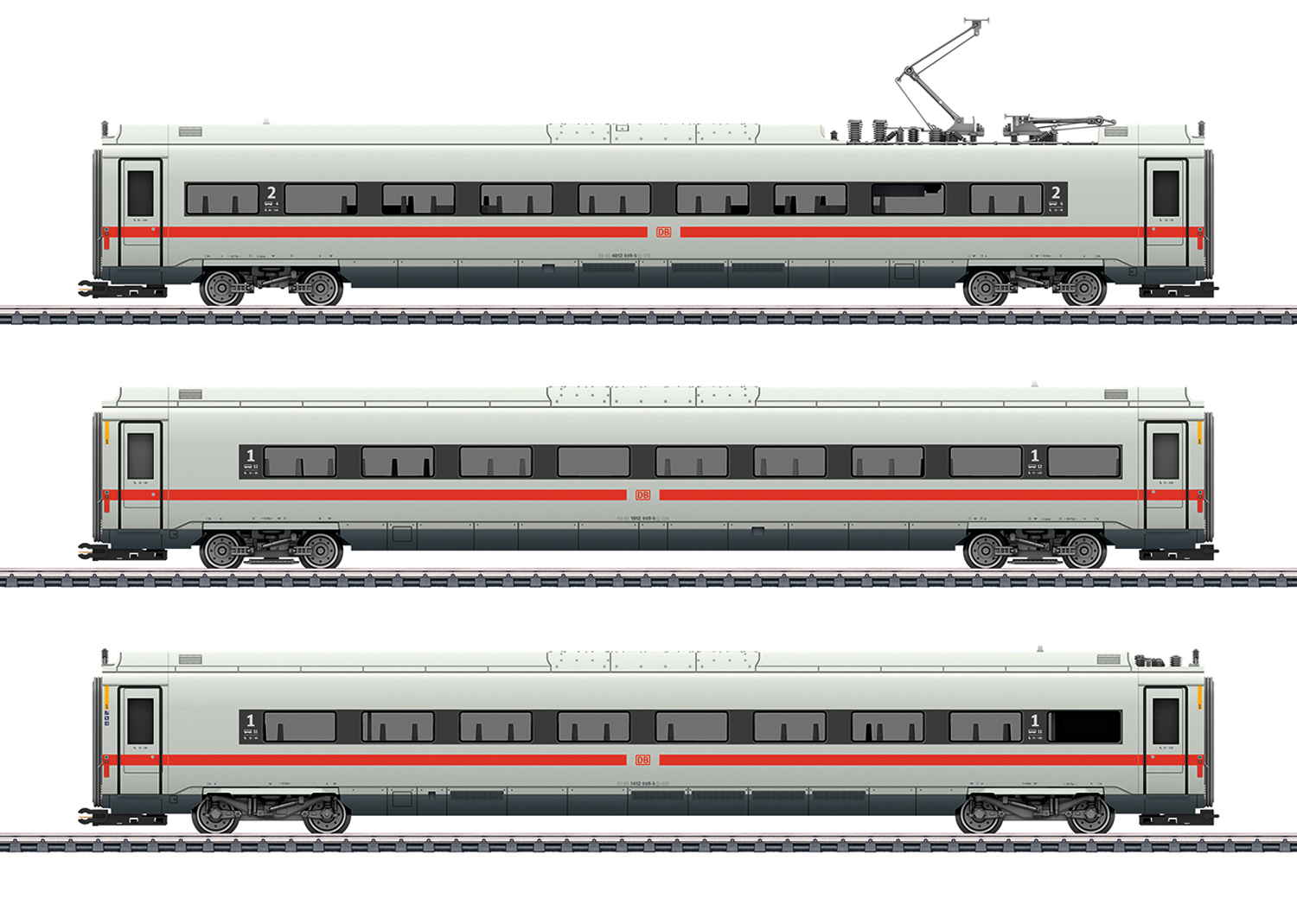 Marklin 43726 Add-On Car Set for the ICE 4