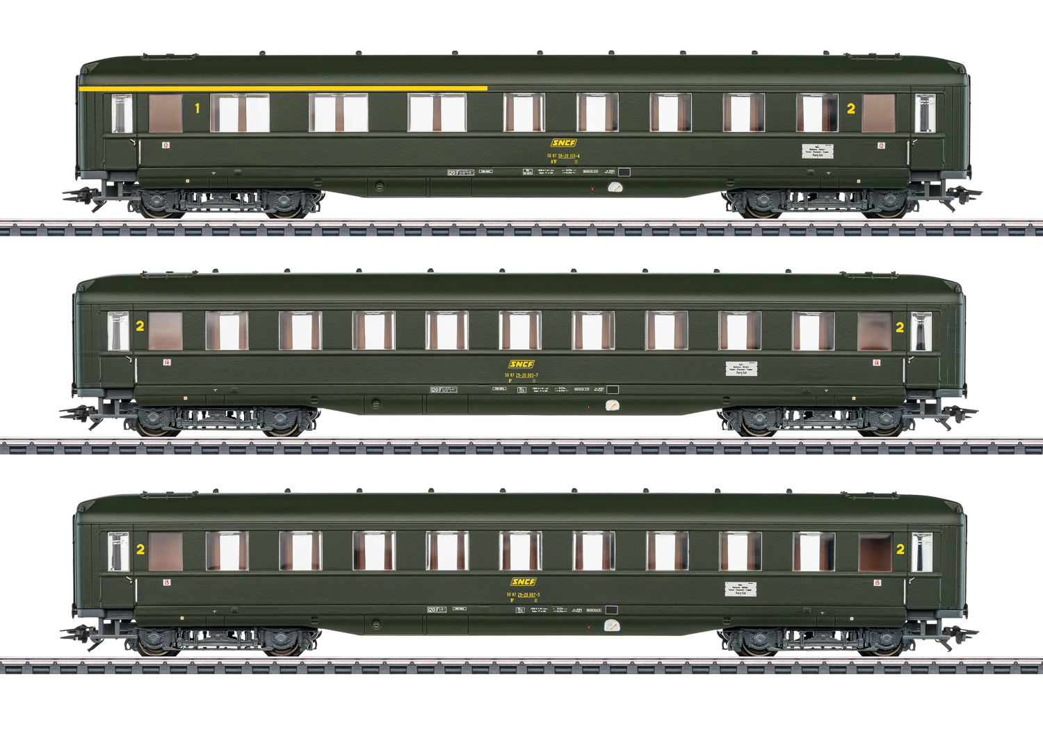 Marklin 43230 SNCF Passenger Car Set