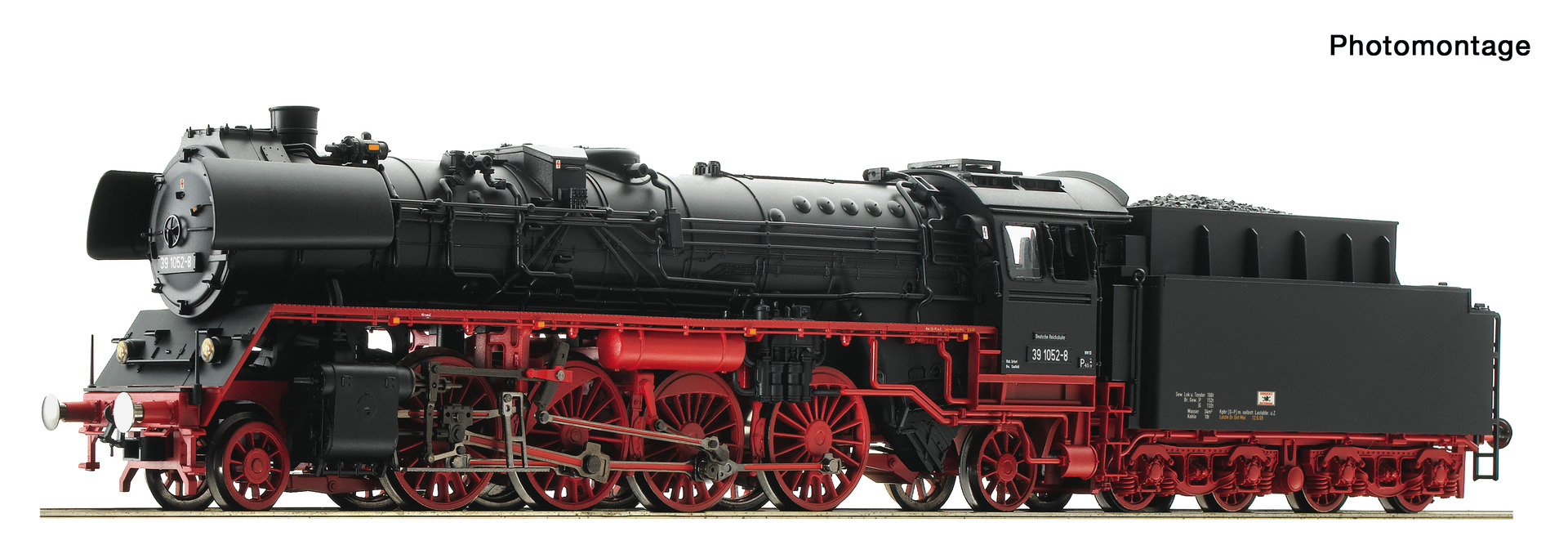 ROCO 7120043 Steam locomotive DR 39 1052-8