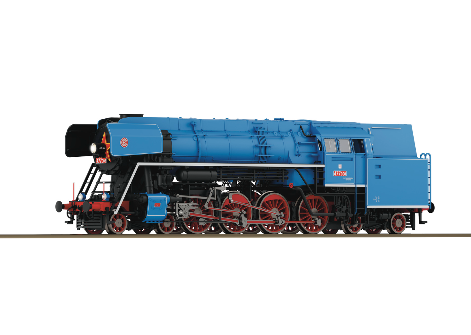 ROCO 7120033 CSD Steam locomotive 477 008