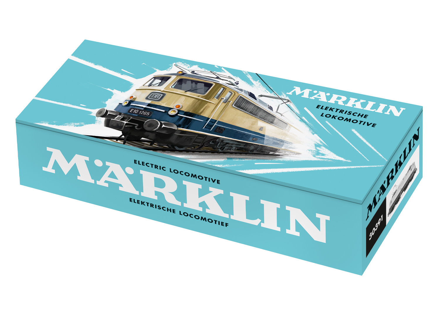 Marklin 30391 Rheingold Class E10.12 Electric Locomotive - V3