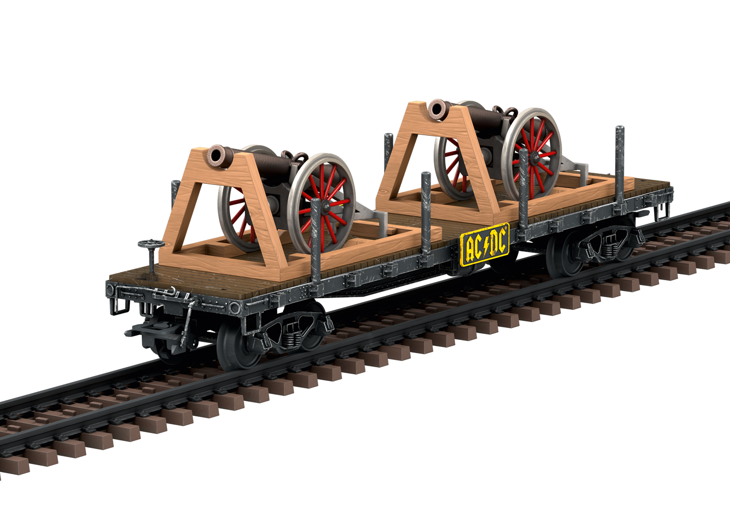 Marklin 46930 AC/DC For Those About To Rock Flat Car