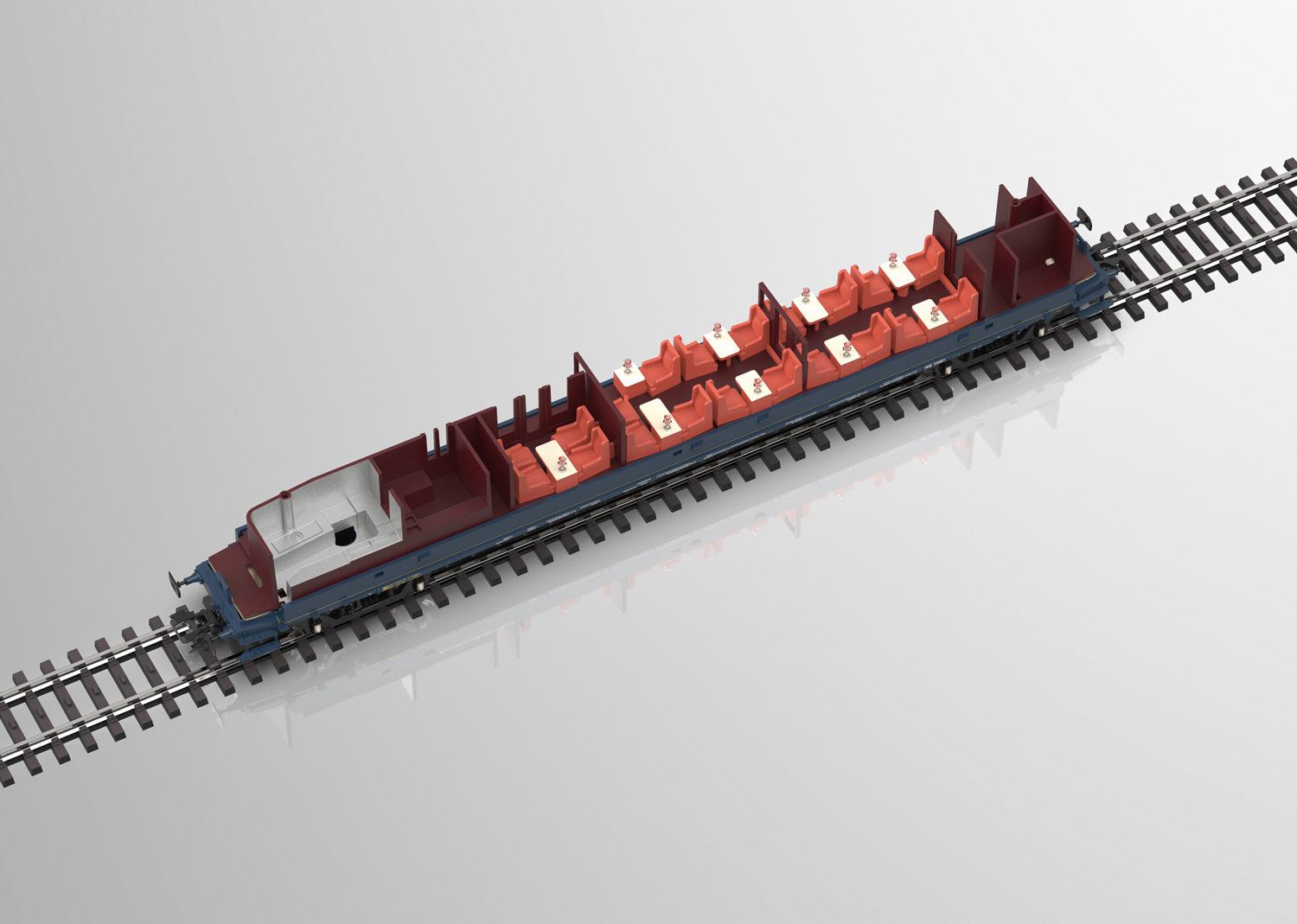 Marklin 42470 Edelweiss Parlor Car Set - V4