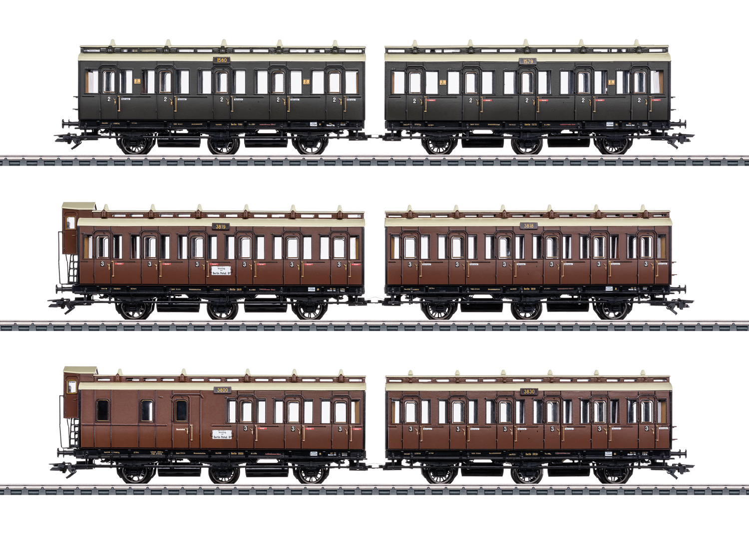 Marklin 42047 Compartment Car Set