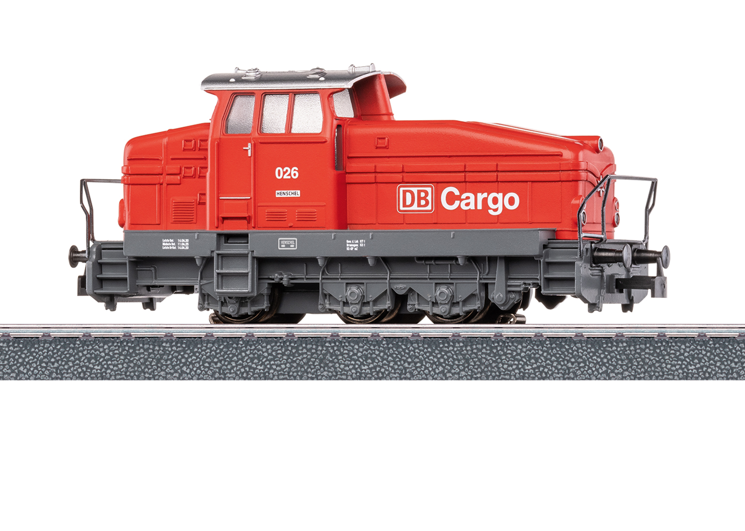 Marklin 36506 Start up - DB Cargo Class DHG 500 Diesel Locomotive - V2