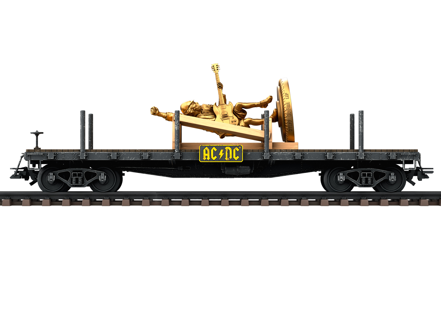 Marklin 48837 Stiff Upper Lip Flat Car - V2