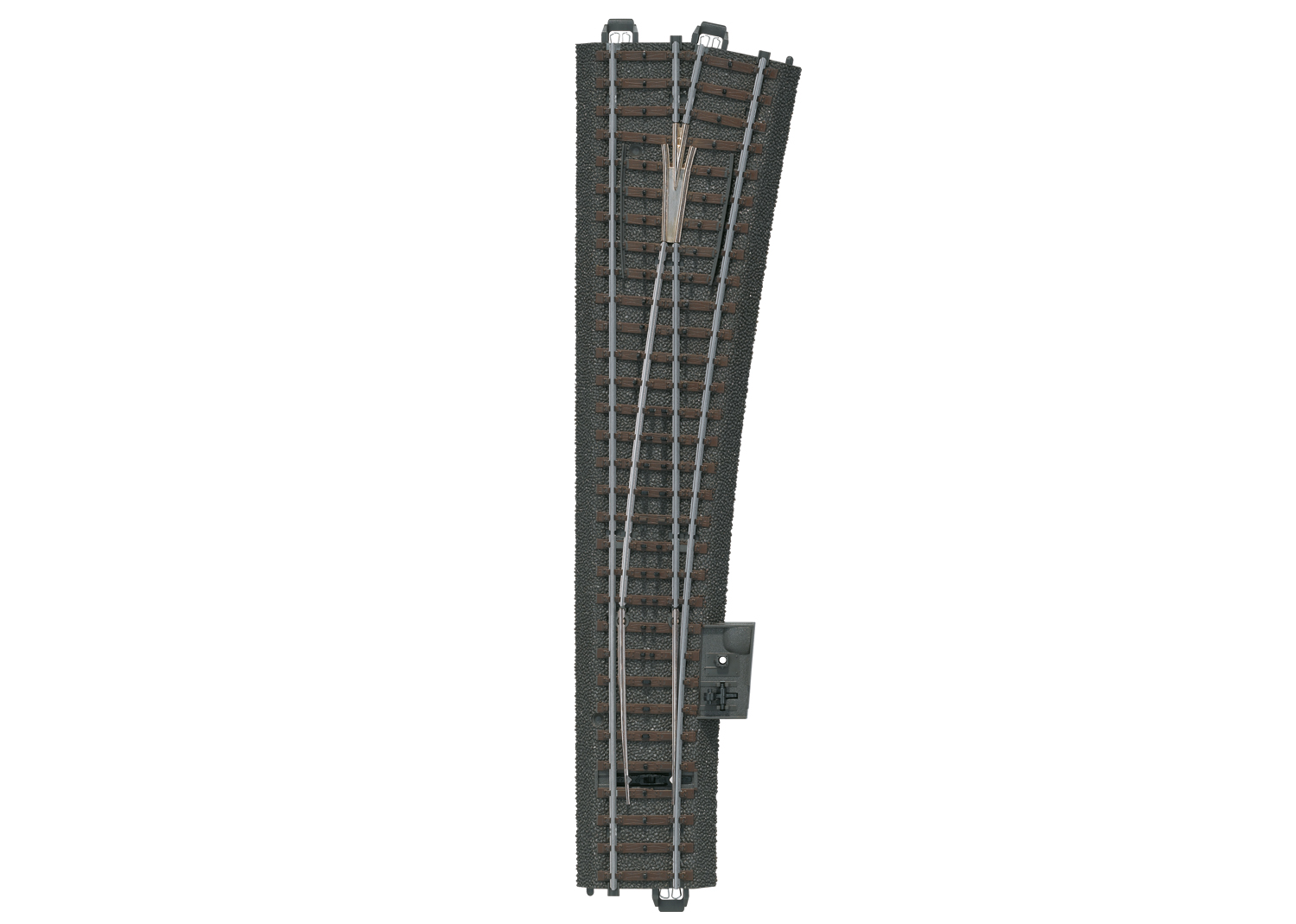 Marklin 24712 C Track Right Hand Wide Radius Turnout Length 236.1 mm / 9-5/16"