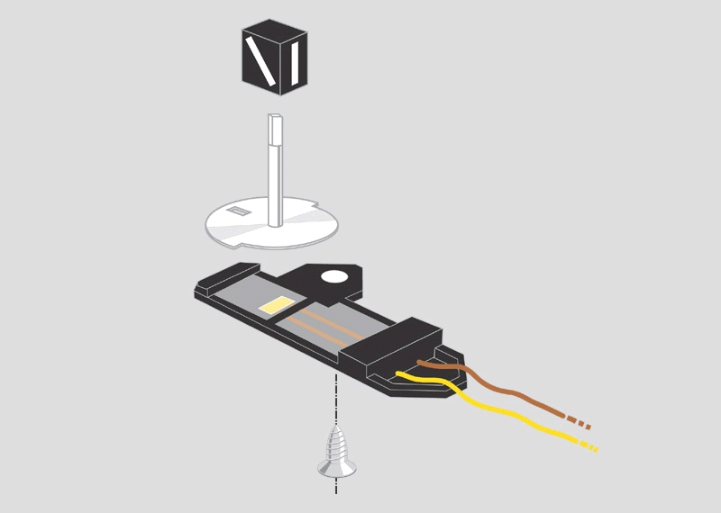 Turnout Lantern Kit, Right/Left (1 pc)