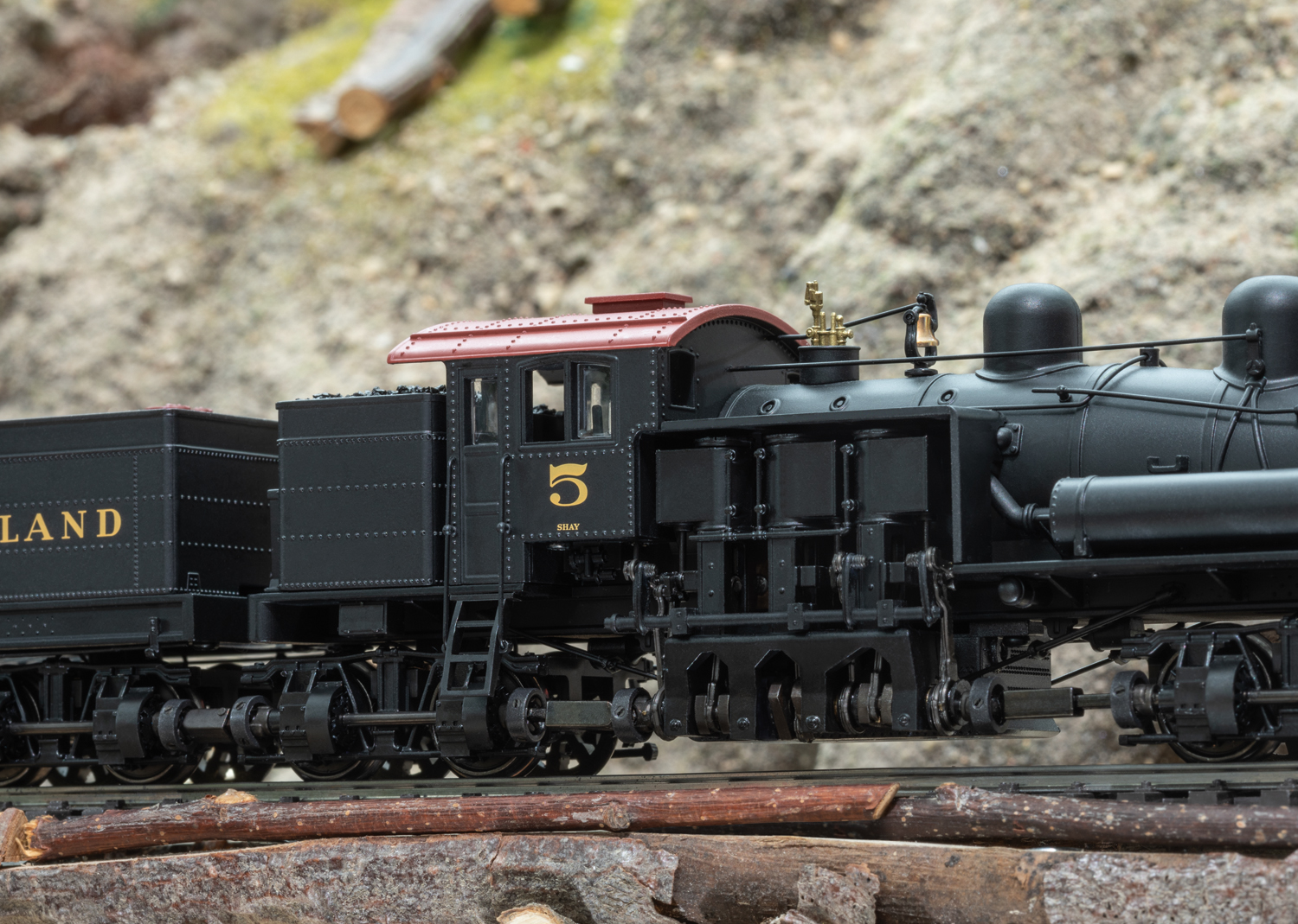 Marklin 38700 US Shay Design Gear Drive Steam Locomotive - V2