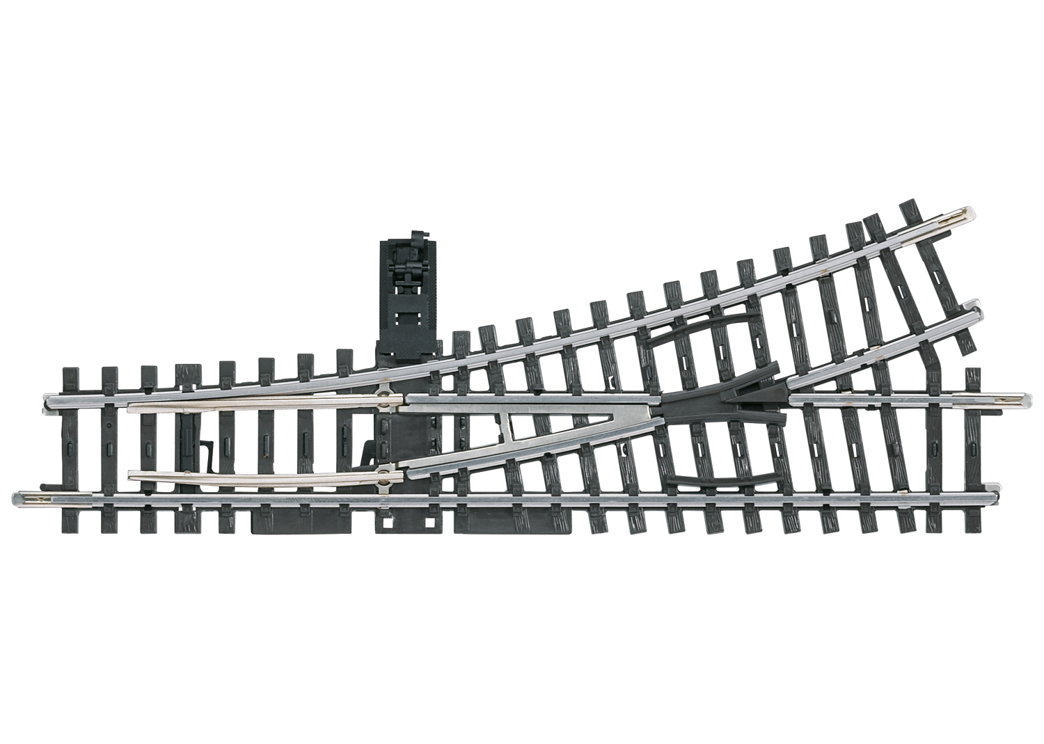 Marklin 2265 K Track Left Turnout Length 168.9 mm / 6-5/8"