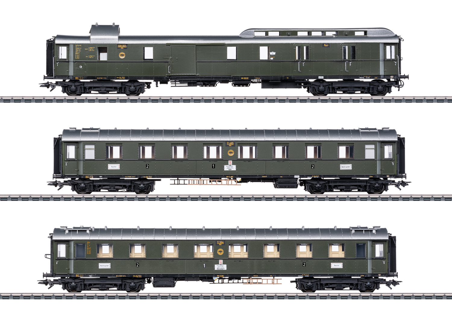 Marklin 42490 FD 226 Express Train Car Set for the Class 01