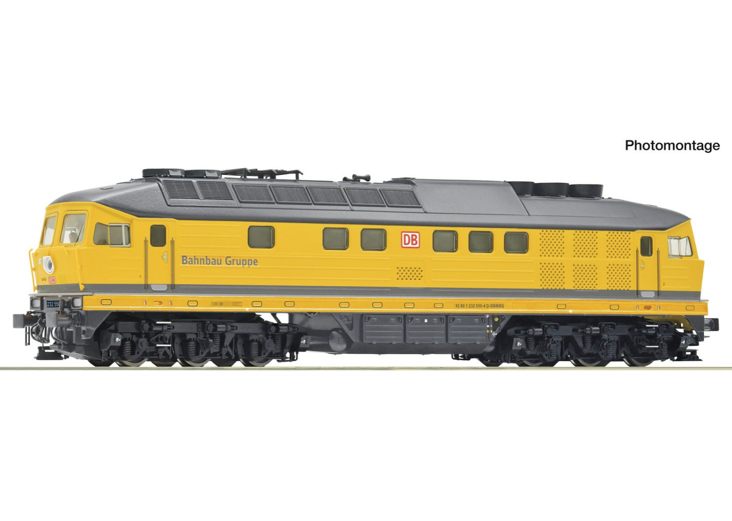 ROCO 7320105 DB AG 232 550-4 AC / 3-Rail Diesel Locomotive