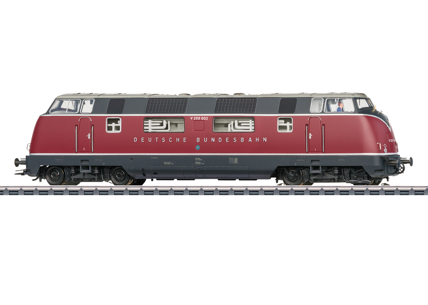Marklin 38200 DB Class V 200 002 AC / 3-Rail Diesel Locomotive - V2