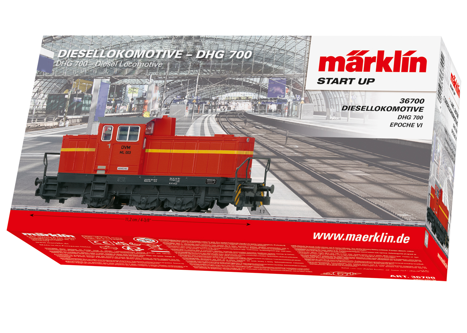 Marklin 36700 DHG 700 Diesel Locomotive - V2