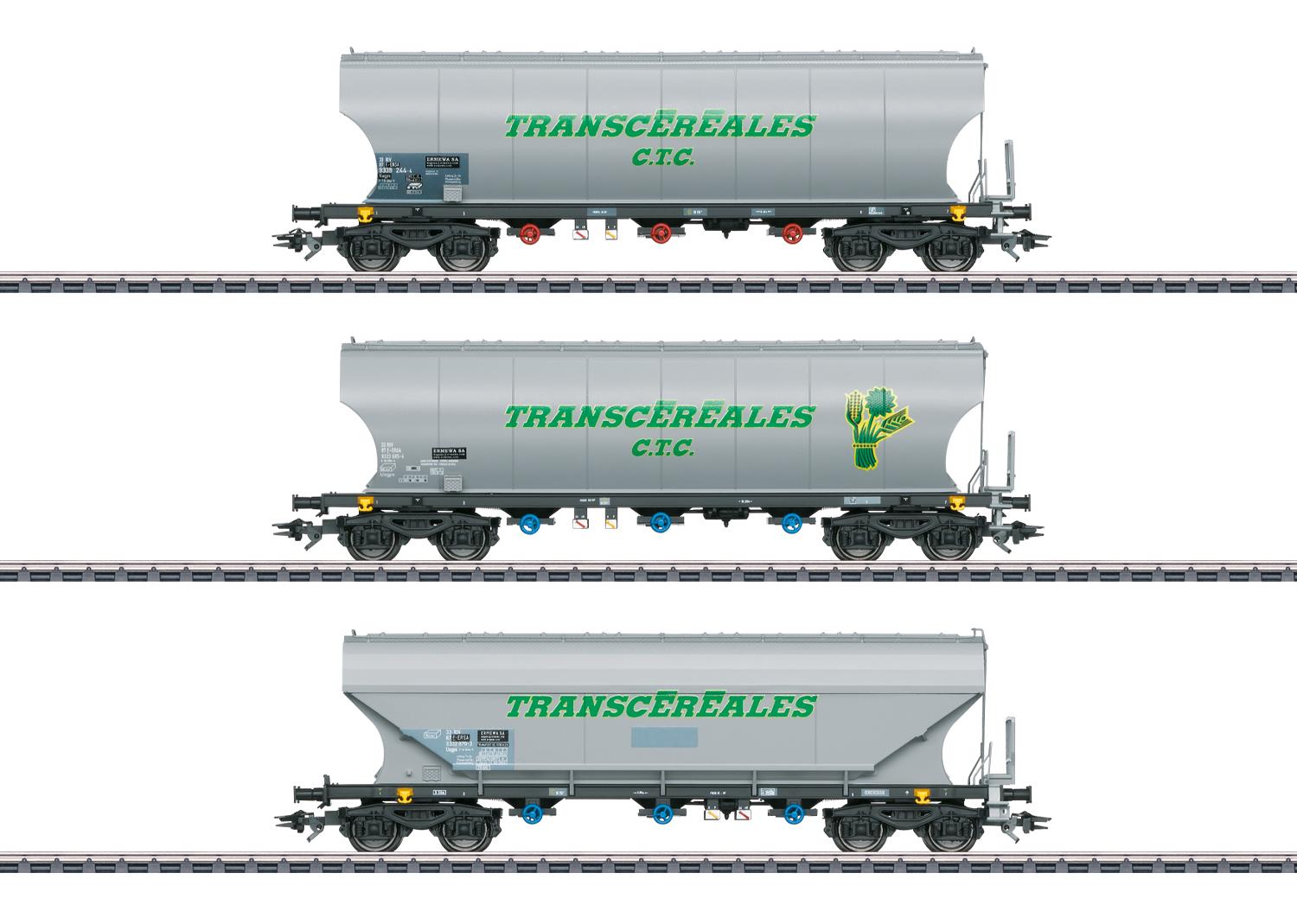 Marklin 46346 Grain Silo Car Set