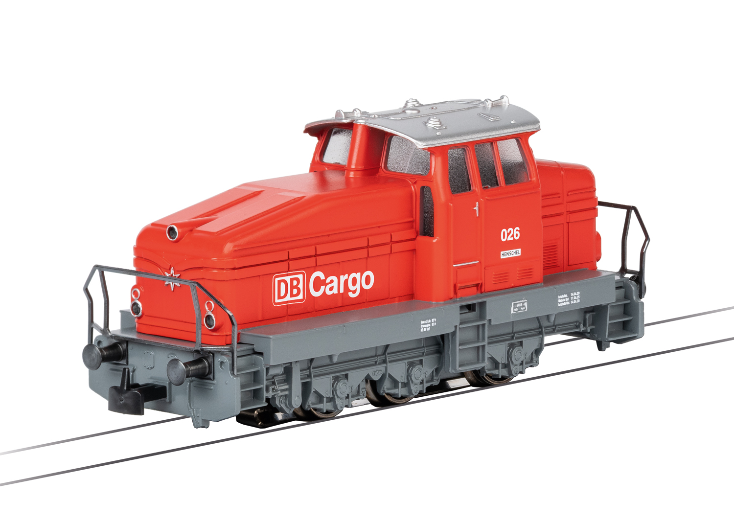 Start up - DB Cargo Class DHG 500 Diesel Locomotive