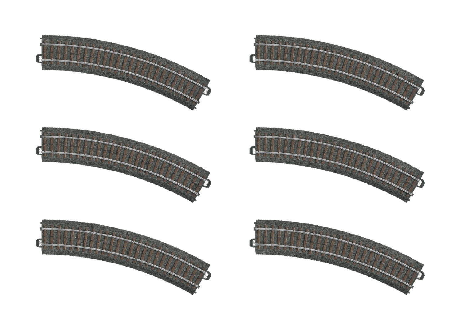 Marklin 24130 C Track Curved Radius R1 = 360 mm / 14-3/16" / 30° - V2