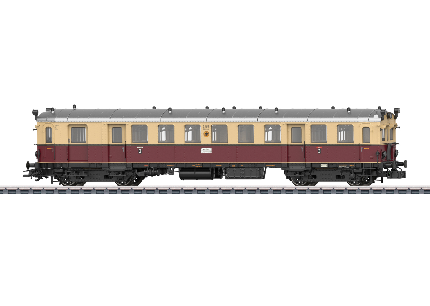 Marklin 39852 Class elT Rail Car 1126 with class elS control car 2126 - V2