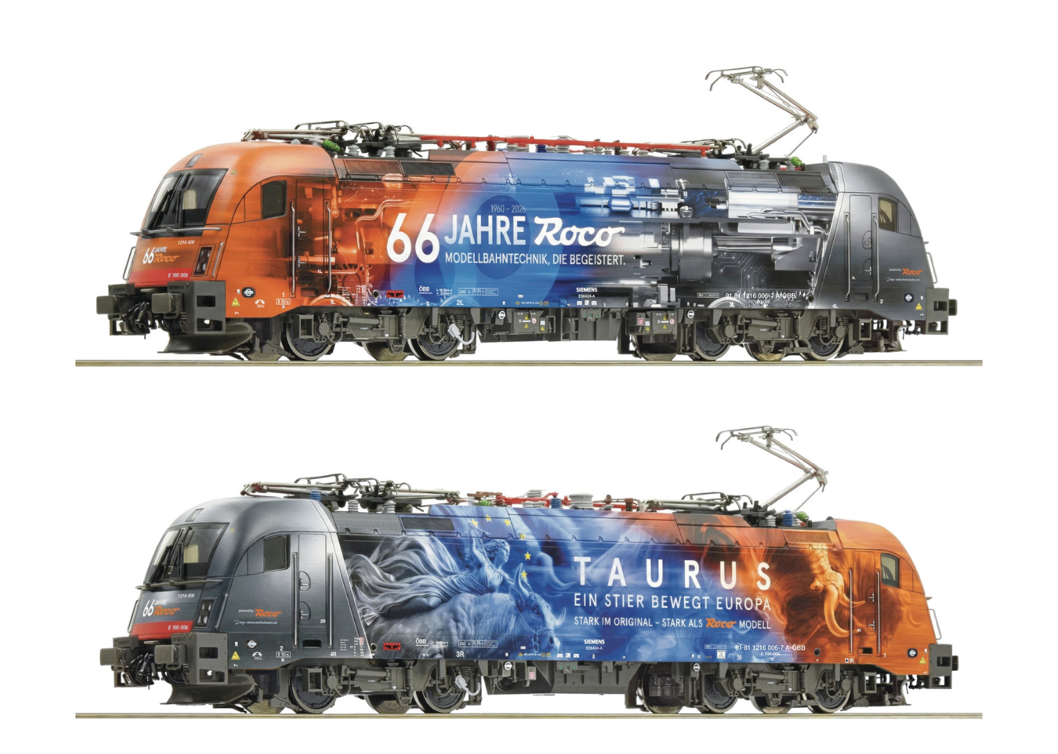 ROCO 7510103 66 Years of ROCO Anniversary OBB Electric Locomotive