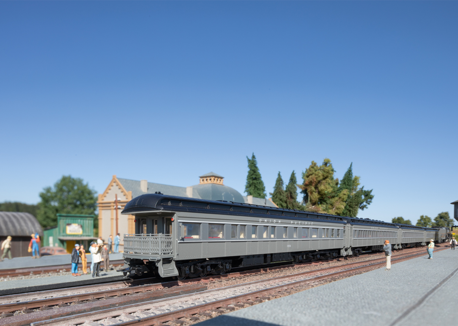 Marklin 43629 Union Pacific US Heavyweight 4-Passenger Car Set - V5