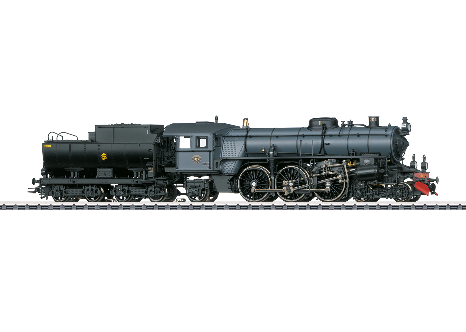 Marklin 39490 Class F 1200 Steam Locomotive - V2