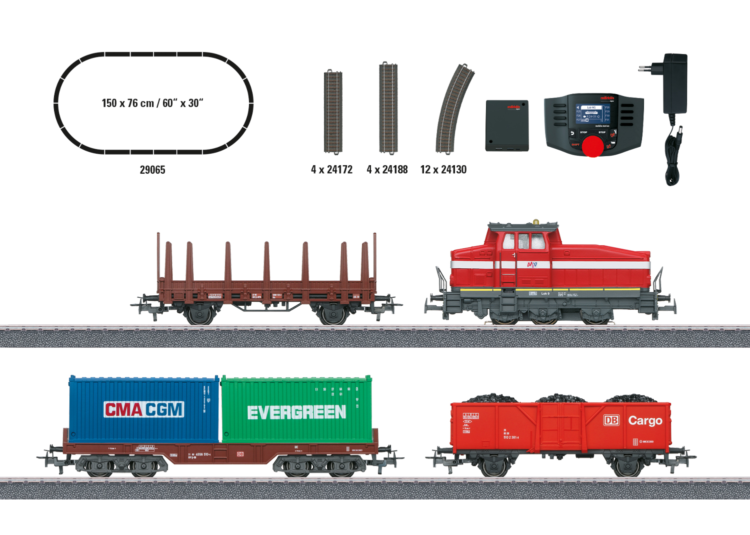 Marklin 29065 Modern Switching Operations with a DHG 500 Digital Starter Set