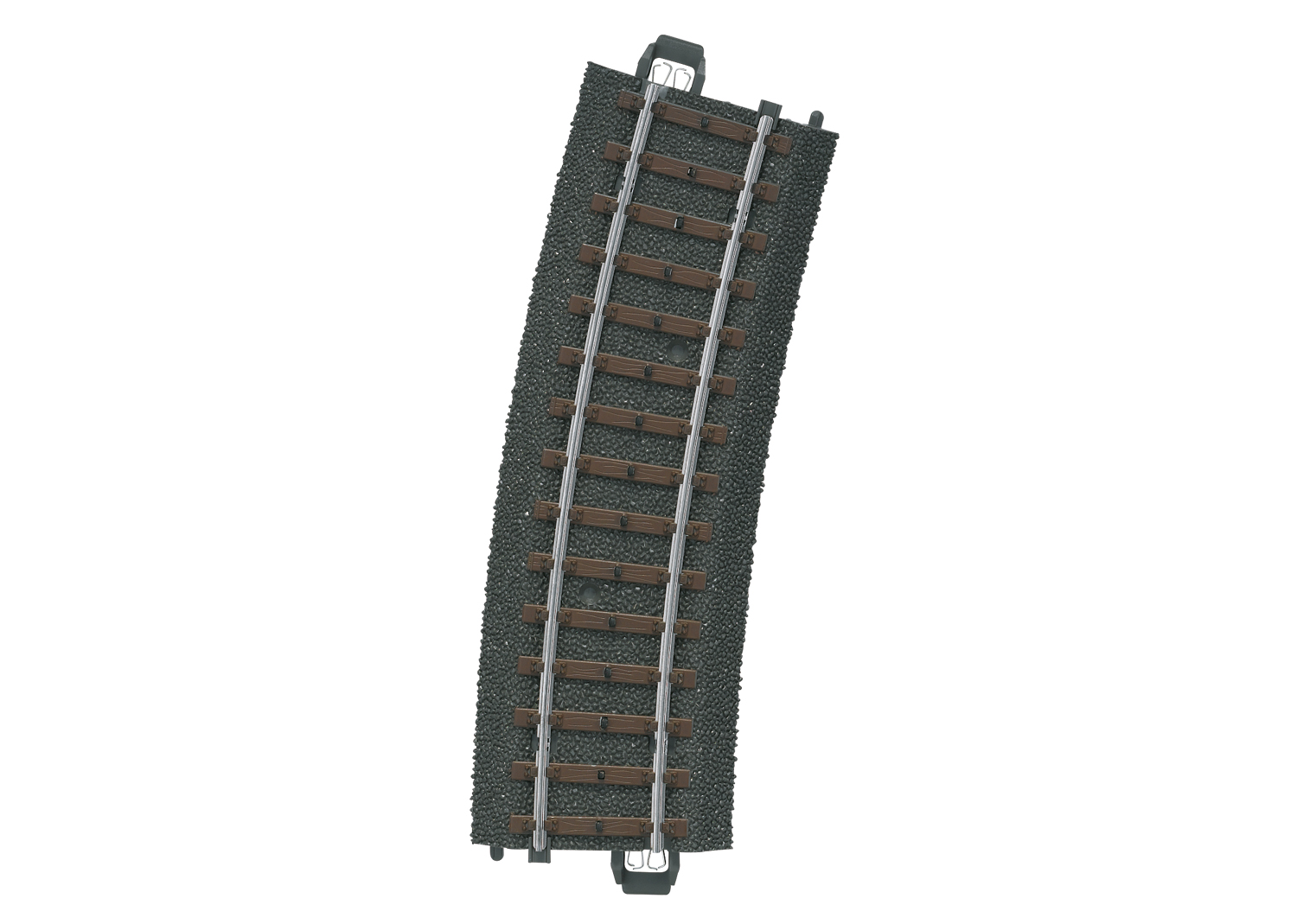 Marklin 24215 C Track Curved Radius R2 = 437.5 mm / 17-1/4" / 15°