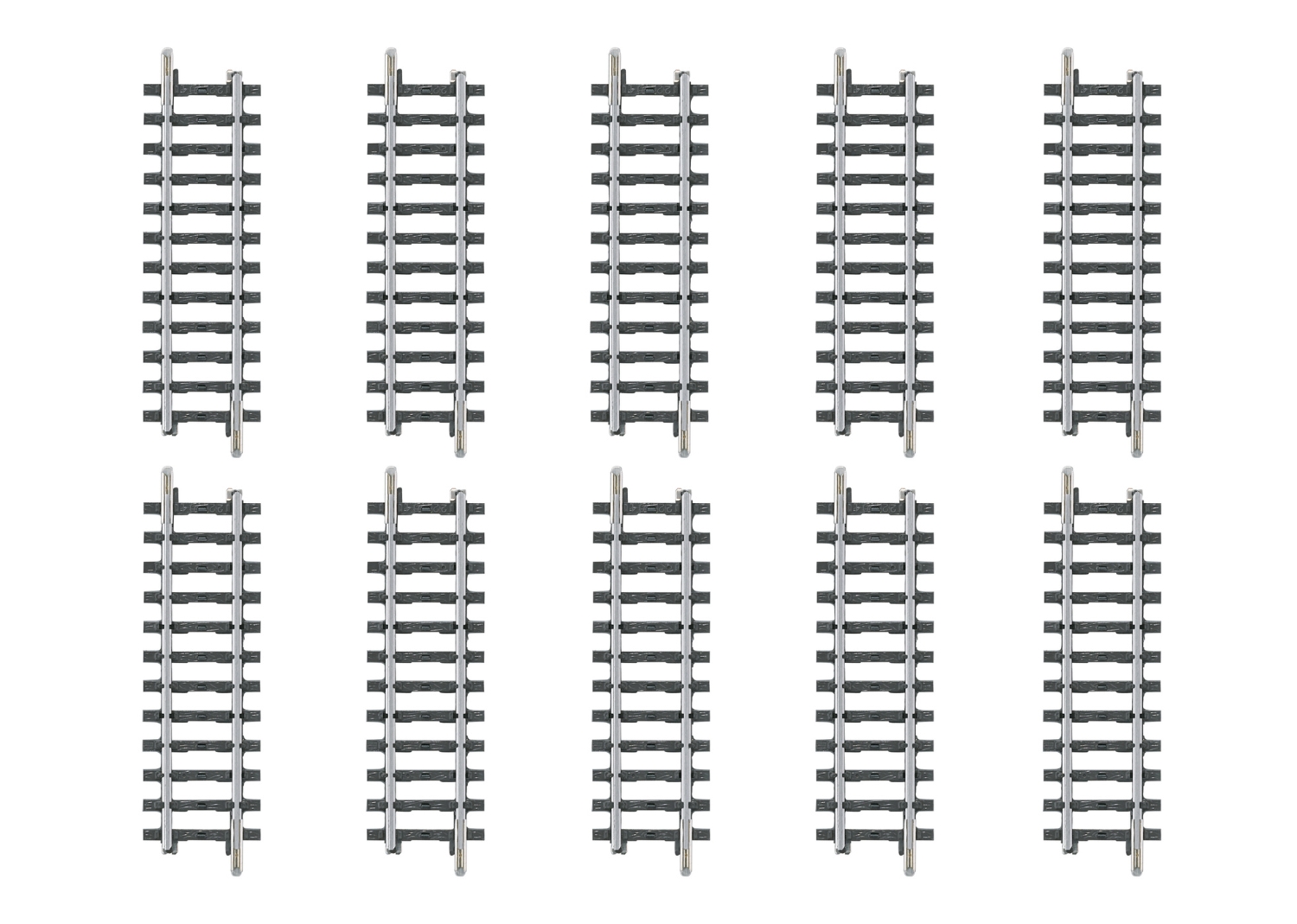 Marklin 2201 K Track Straight Length 90 mm / 3-9/16" - V2
