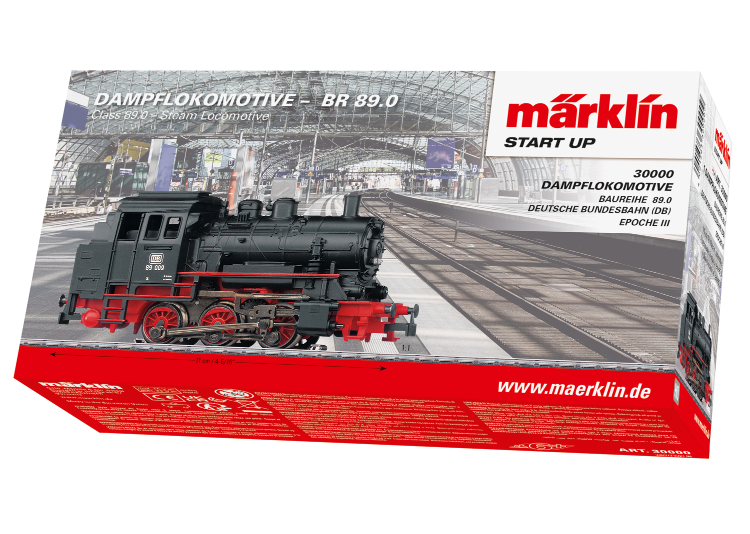 Marklin 30000 Class 89.0 Tank Locomotive