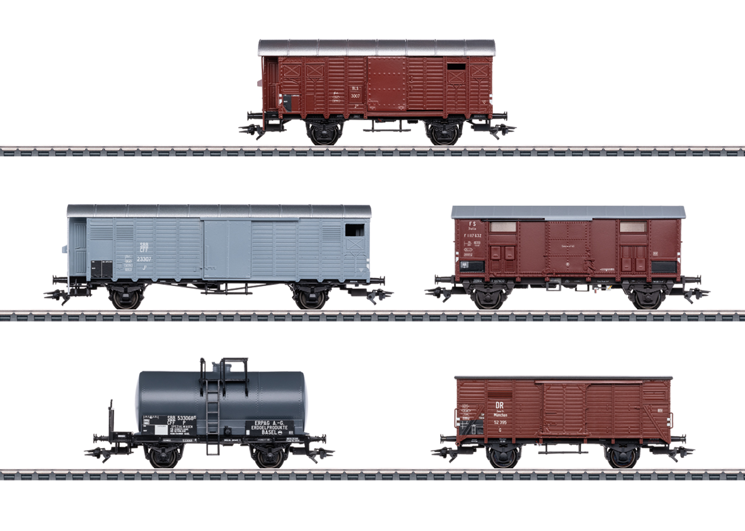 Marklin 46575 Freight Car Set for the Class Ae 6/8