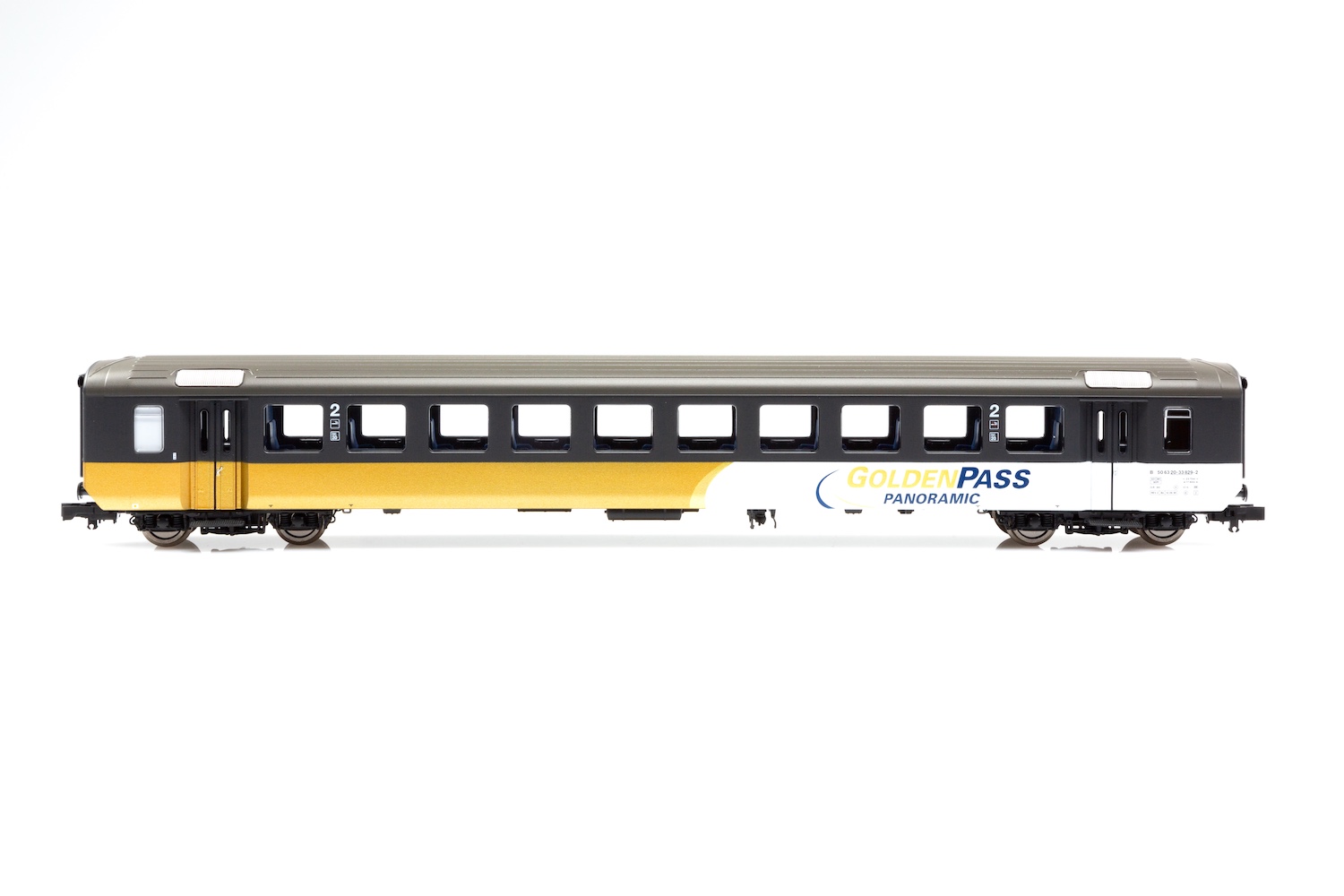 BLS GoldenPass Panoramic 5-Car Set