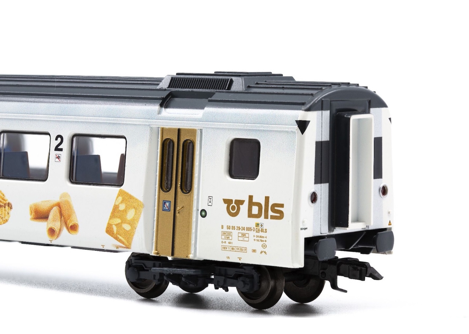 Liliput 330534 BLS EW III Kambly 4-Car Set - V9