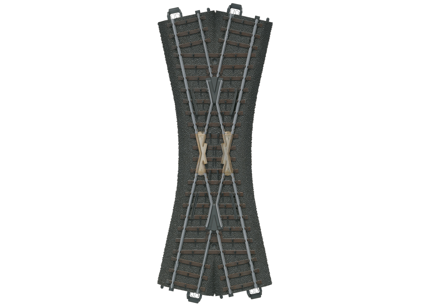 Marklin 24640 C Track Crossing Length 188.3 mm / 7-13/32"