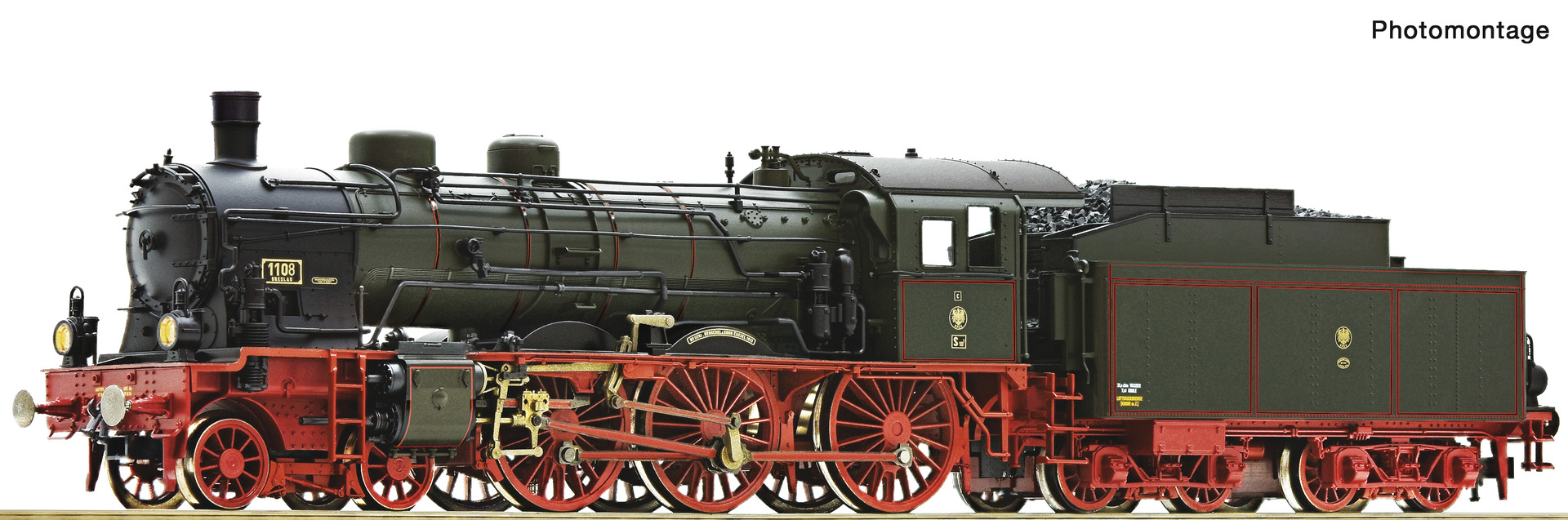 K.P.E.V. Steam Locomotive 1108