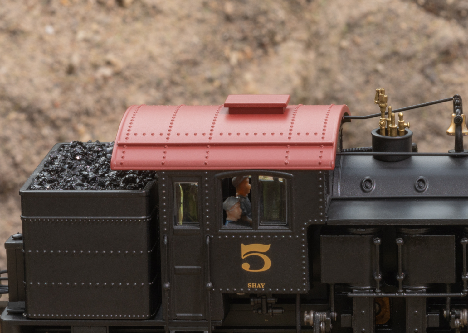 Marklin 38700 US Shay Design Gear Drive Steam Locomotive - V4