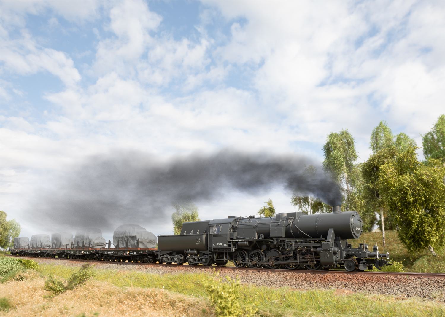 Marklin 39532 Class 52 Steam Locomotive - V5