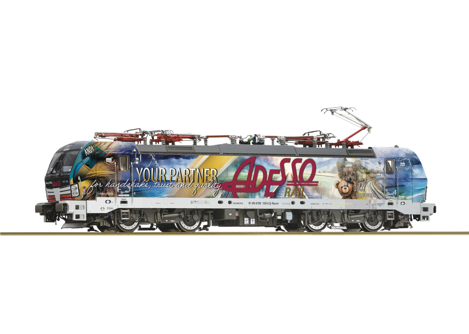 ROCO 7510194 Railpool Electric locomotive 193 128-6
