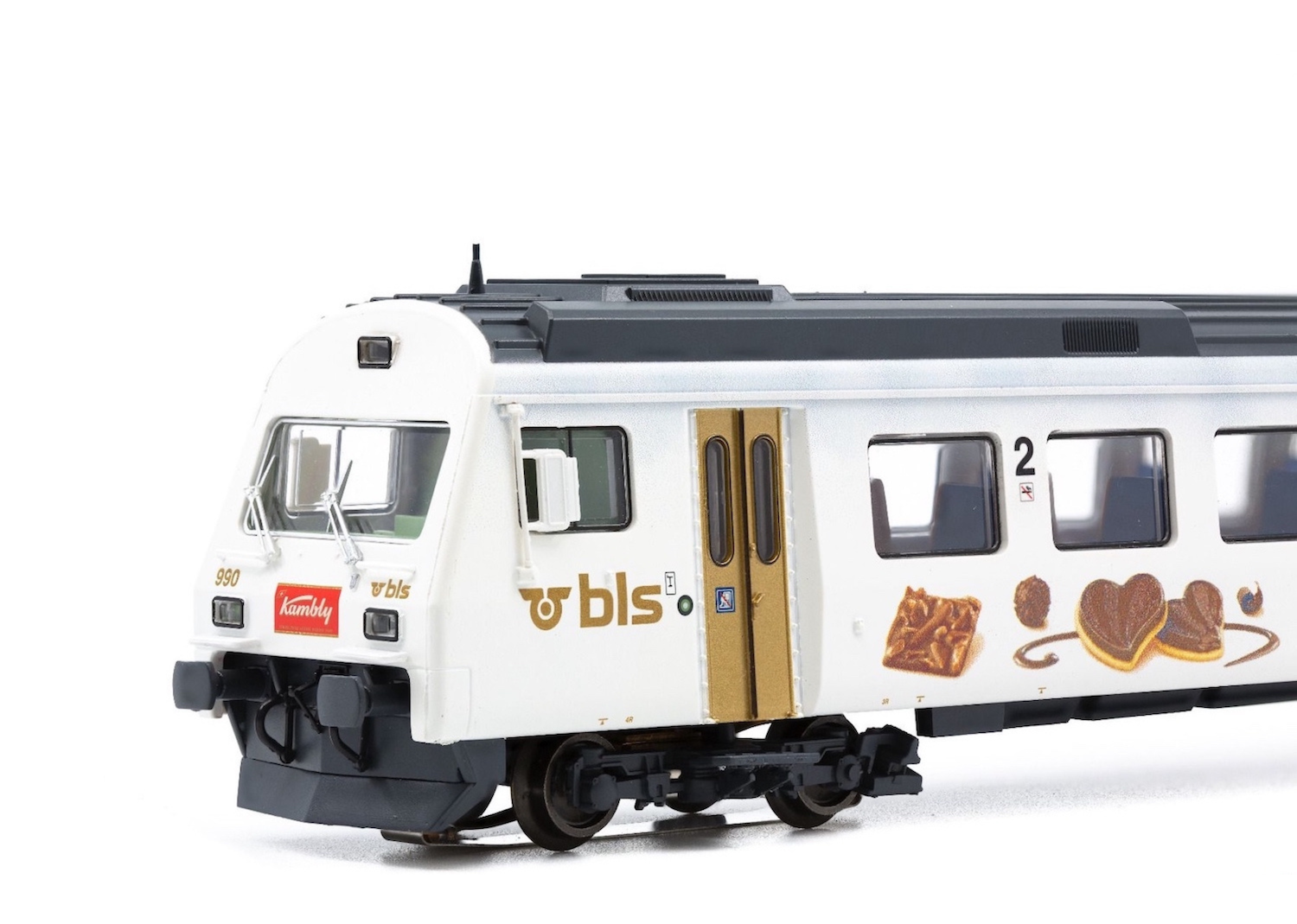Liliput 330534 BLS EW III Kambly 4-Car Set - V3