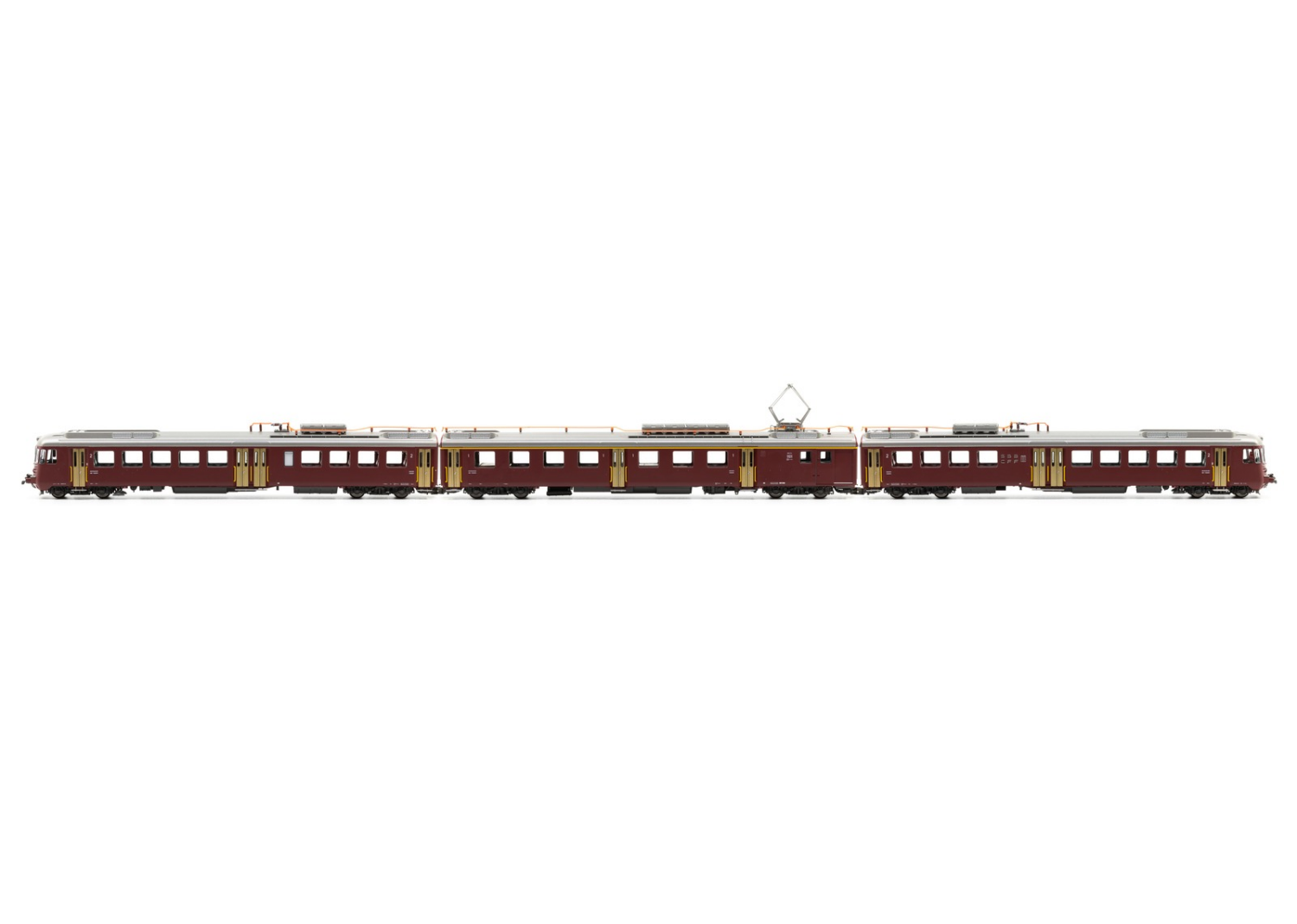 PIKO 97253 SBB RABDe 12/12 “Mirage” Railcar in Striking Red - V5
