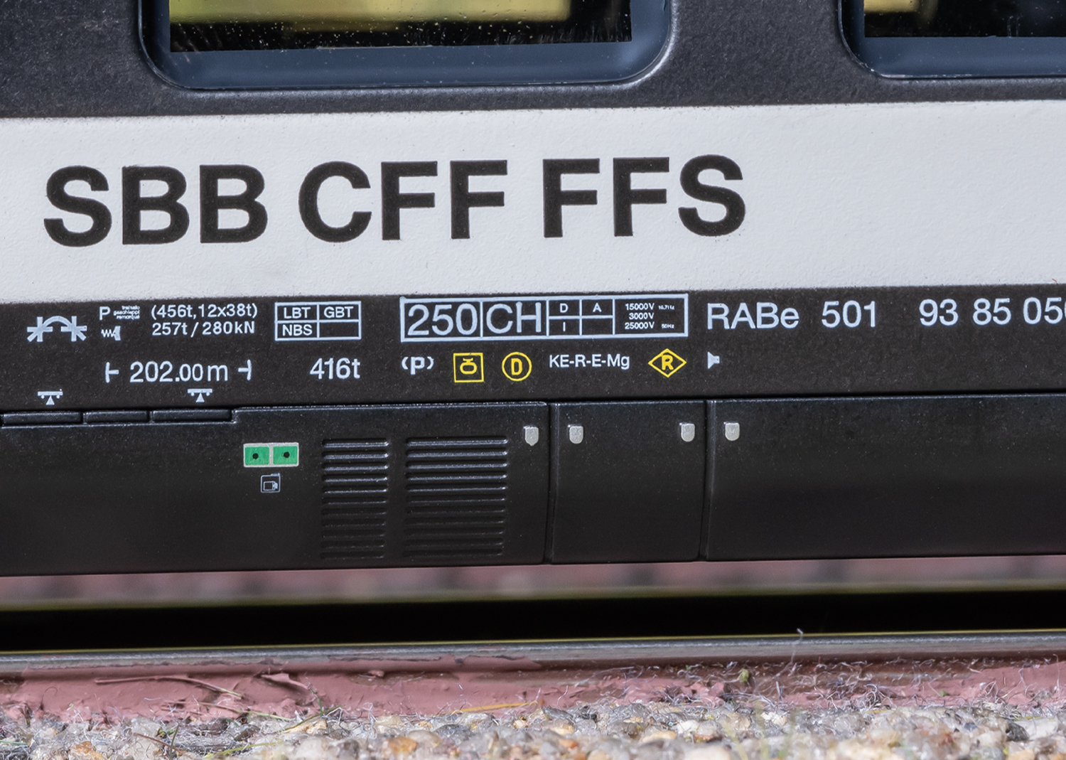 Marklin 39812 Class RABe 501 Giruno High-Speed Rail Car Train - V3
