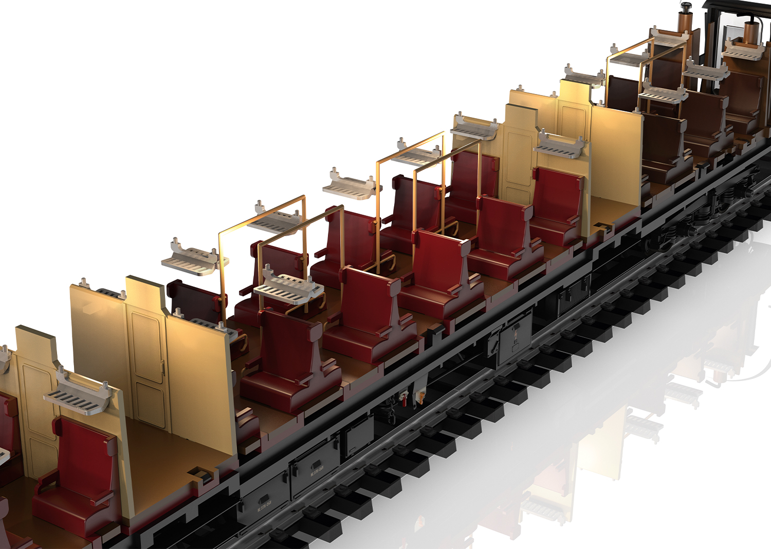 Marklin 42580 Halberstadt Center Entry Car Passenger Car Set - V3