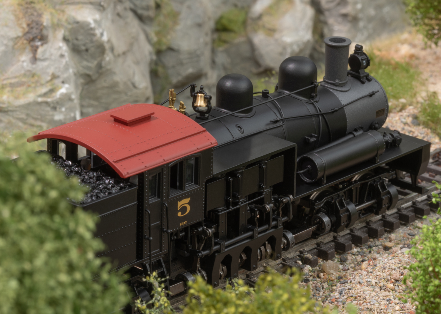 Marklin 38700 US Shay Design Gear Drive Steam Locomotive - V8