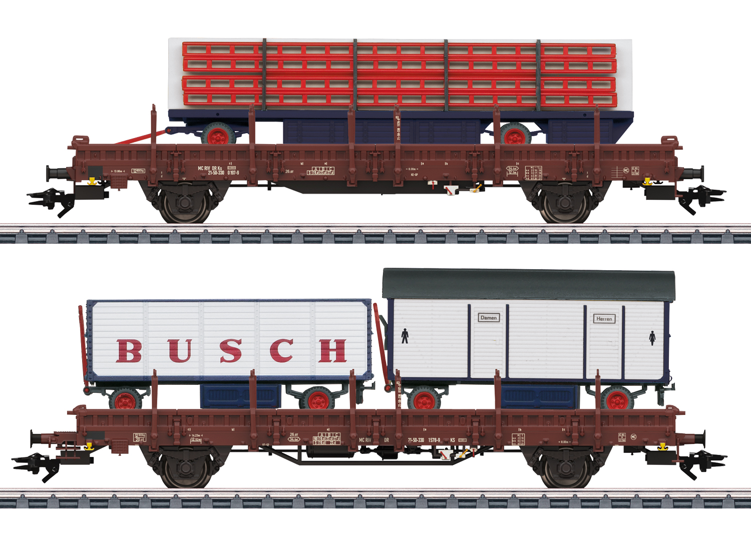 Marklin 45042 Circus Busch Freight Car Set