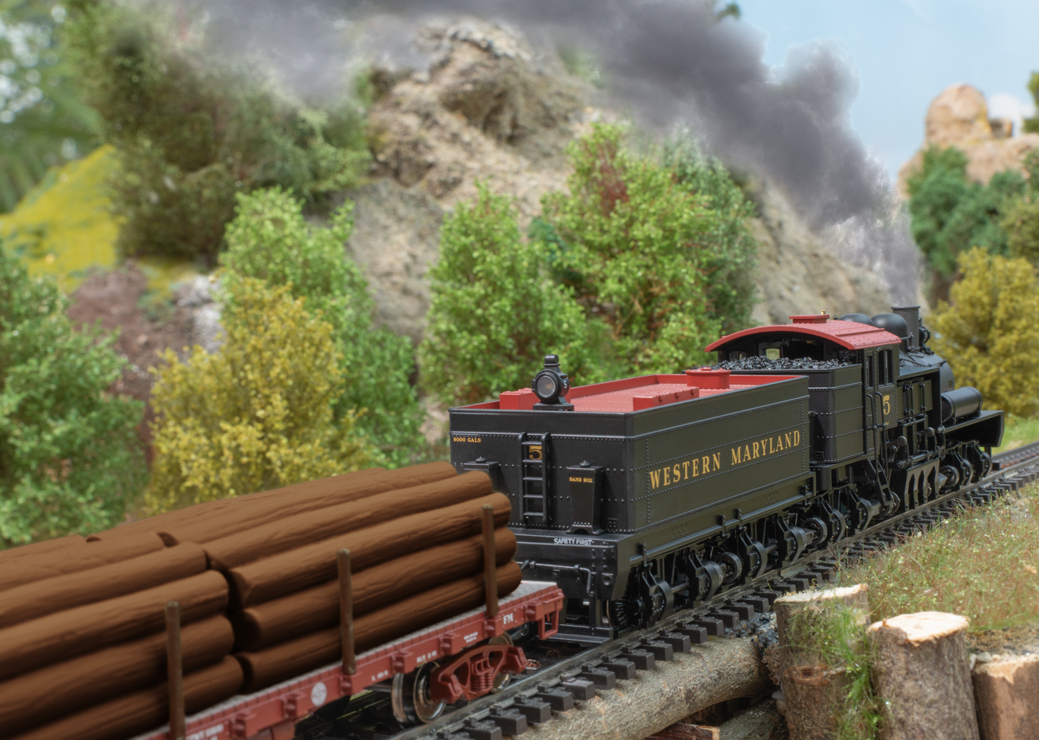 Marklin 38700 US Shay Design Gear Drive Steam Locomotive - V13