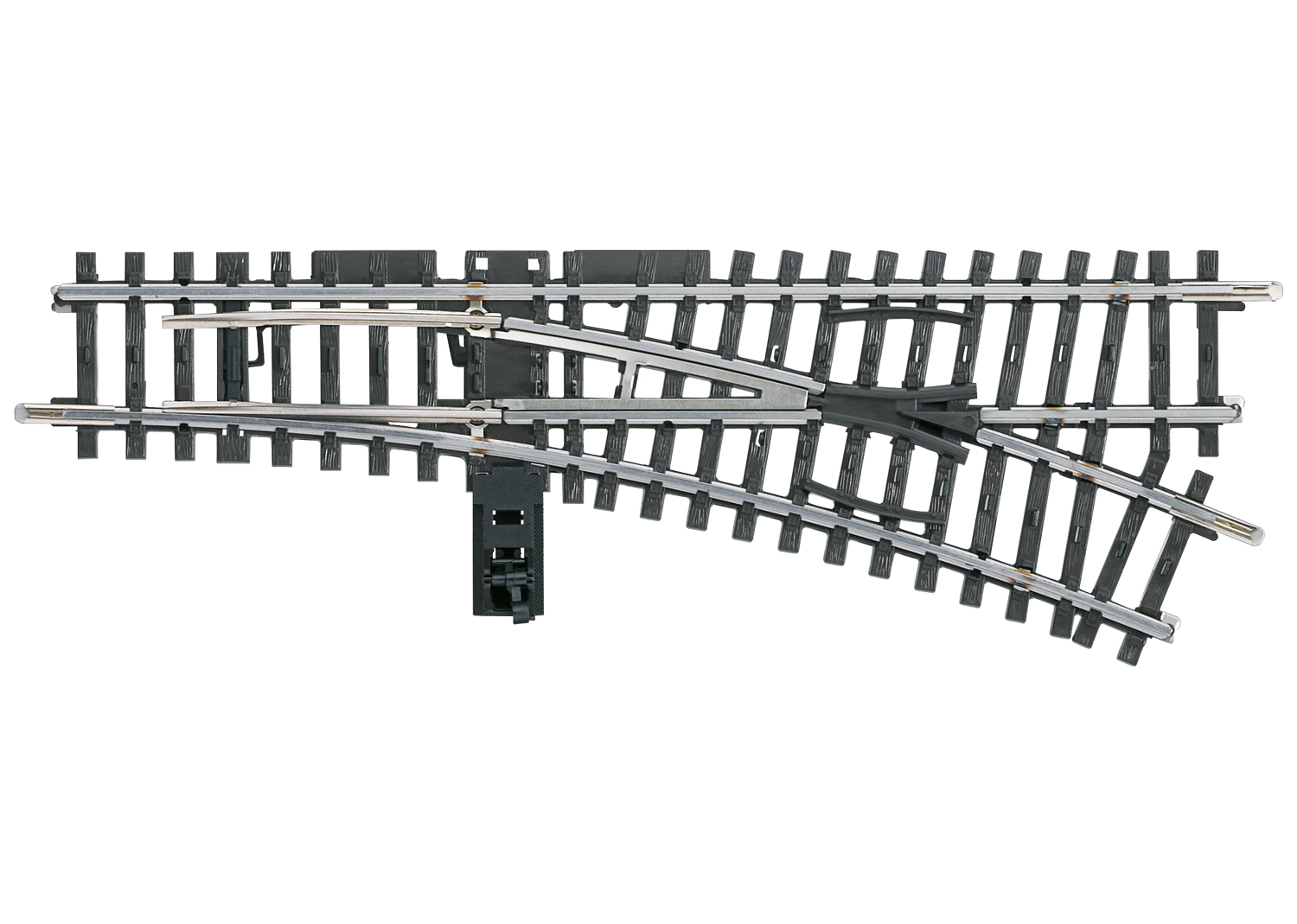 Marklin 2266 K Track Right Turnout Length 168.9 mm / 6-5/8"