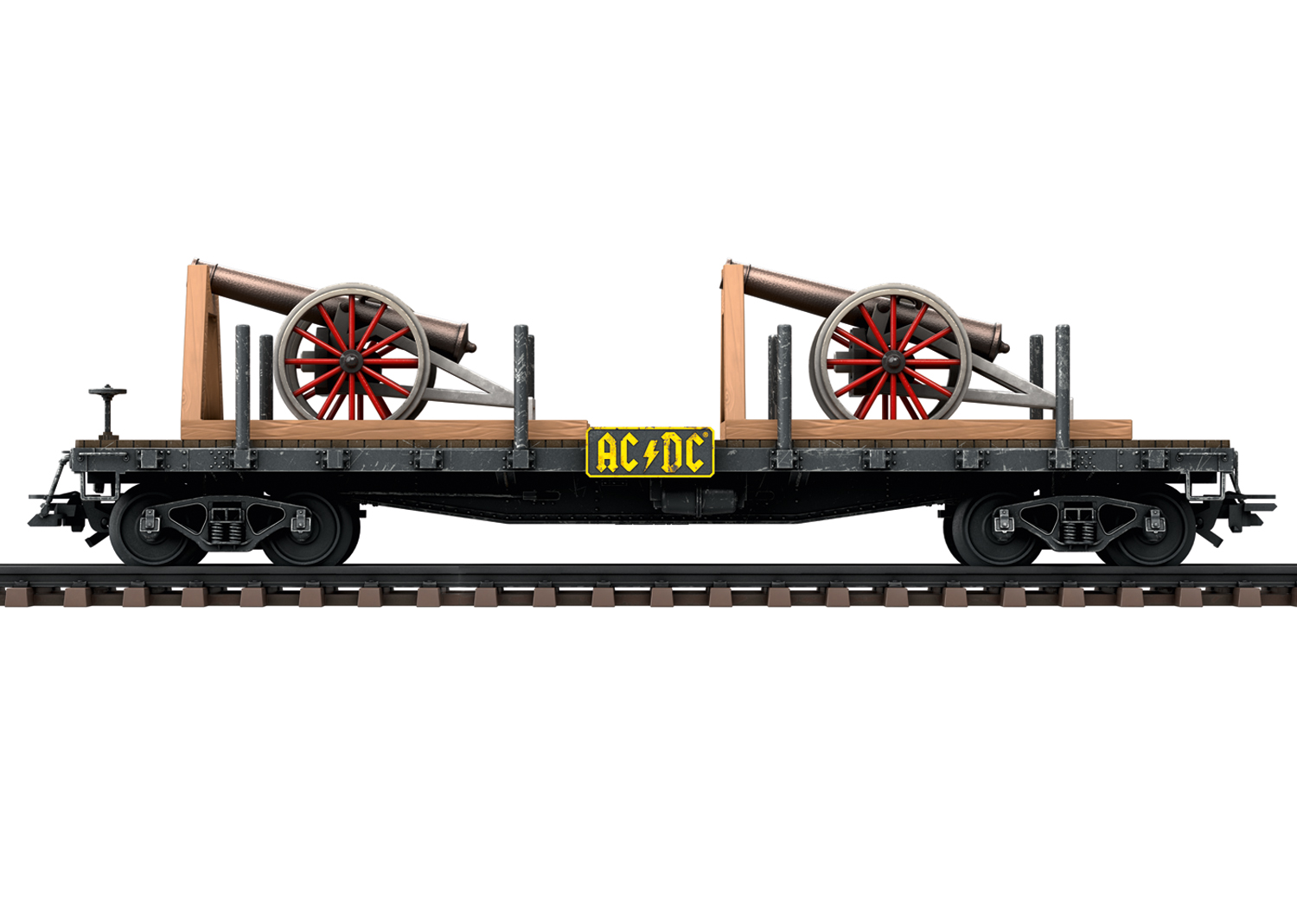 Marklin 46930 AC/DC For Those About To Rock Flat Car - V2