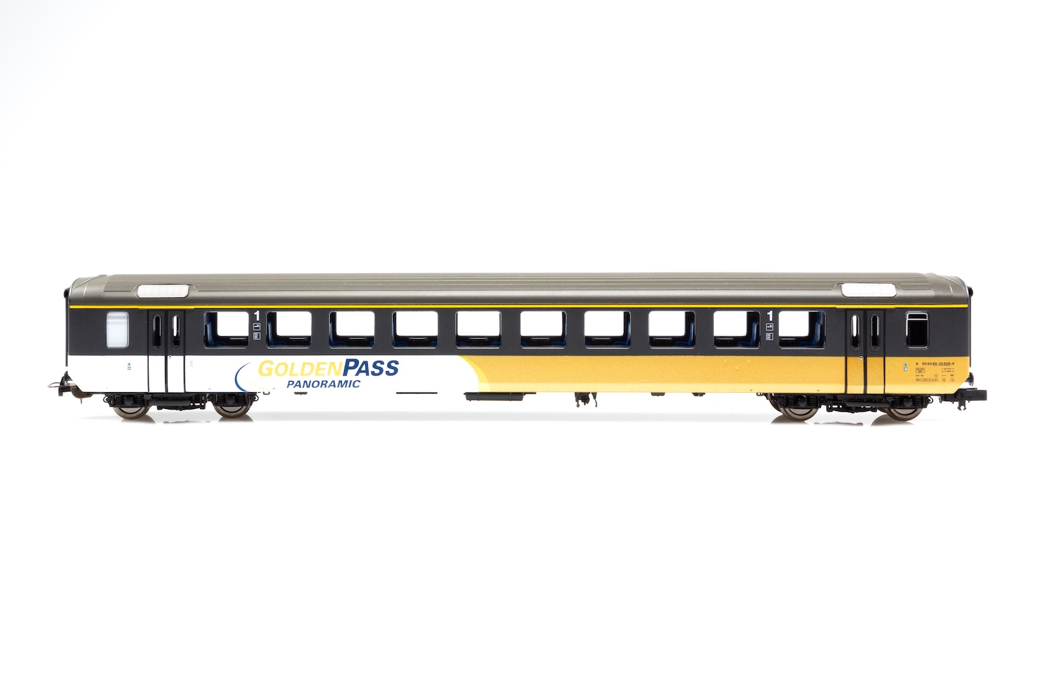 BLS GoldenPass Panoramic 5-Car Set