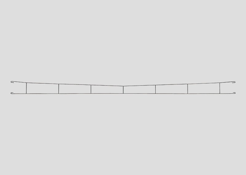 Marklin 70360 Catenary Wire - Length 360 mm / 14-3/16"