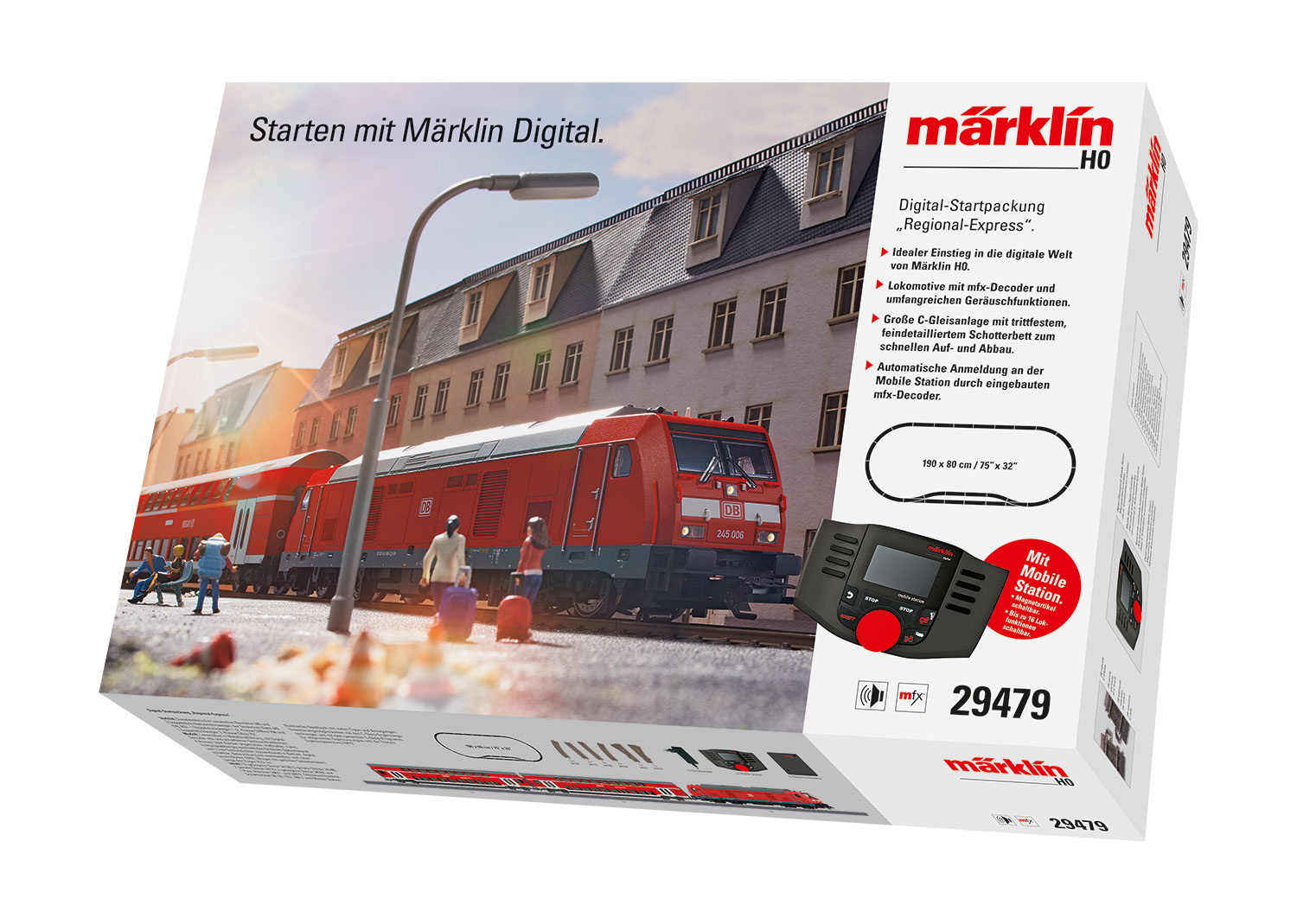 Marklin 29479 Regional Express Digital Starter Set - V2