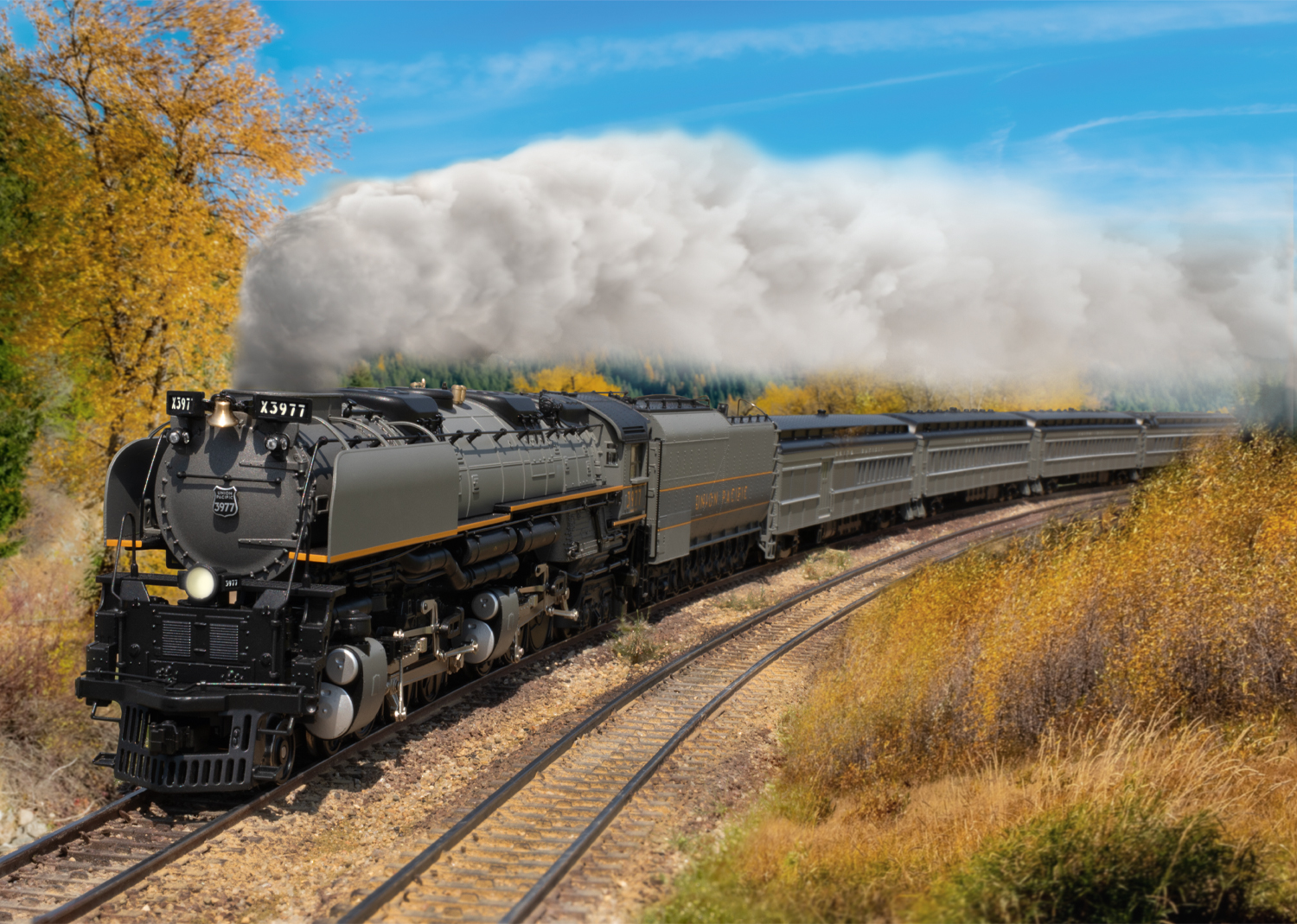 US Class 3900 Challenger Steam Locomotive
